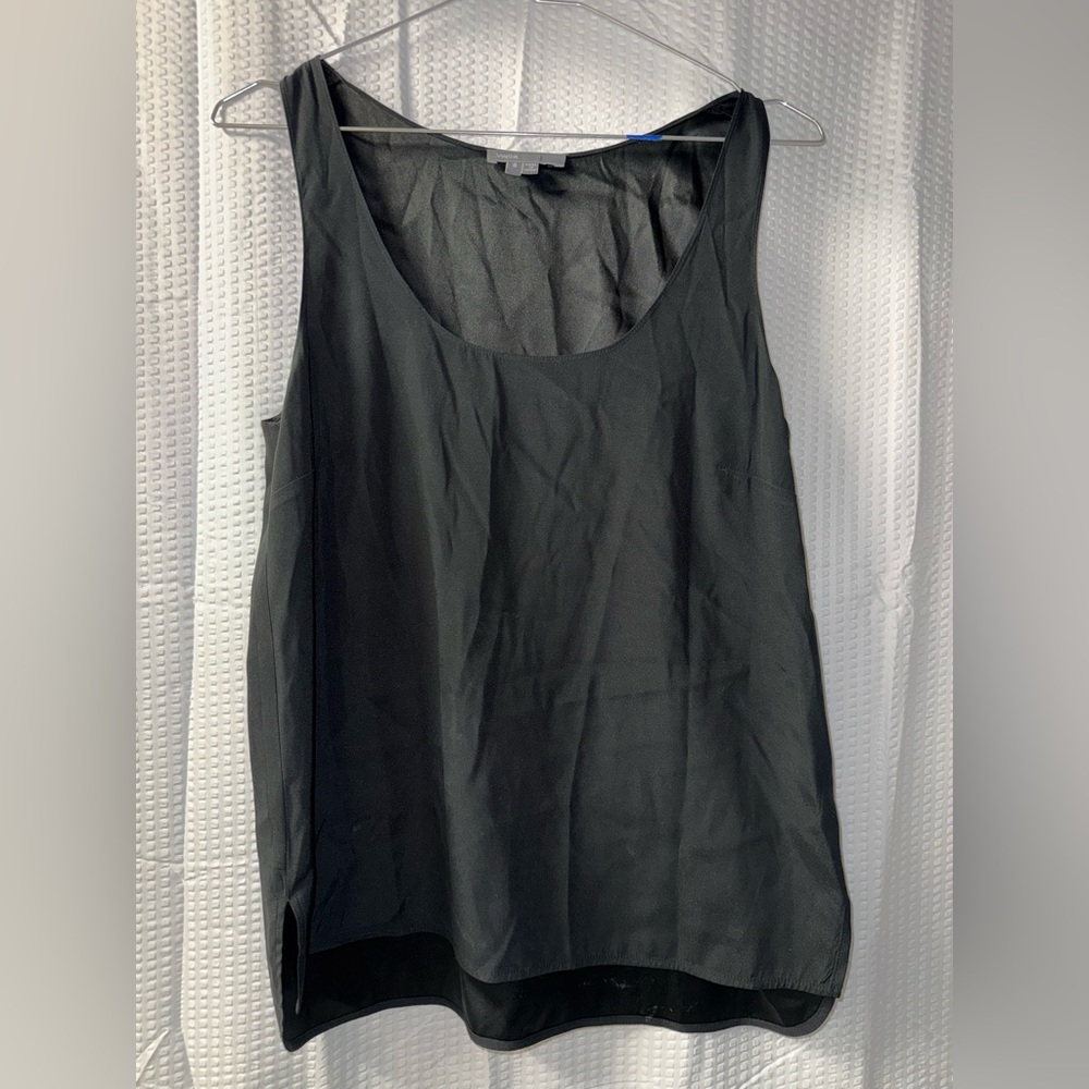 Vince Silk Tan Top Size S